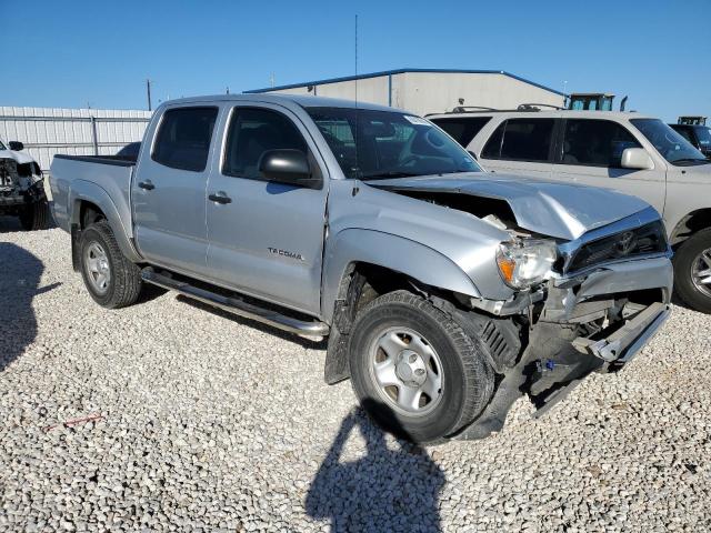 5TFJU4GN7CX019206 - 2012 TOYOTA TACOMA DOUBLE CAB PRERUNNER SILVER photo 4