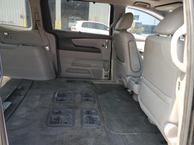 5FNRL5H60EB017460 - 2014 HONDA ODYSSEY EXL BLACK photo 11