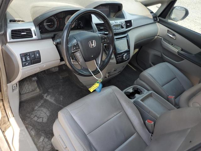 5FNRL5H60EB017460 - 2014 HONDA ODYSSEY EXL BLACK photo 8