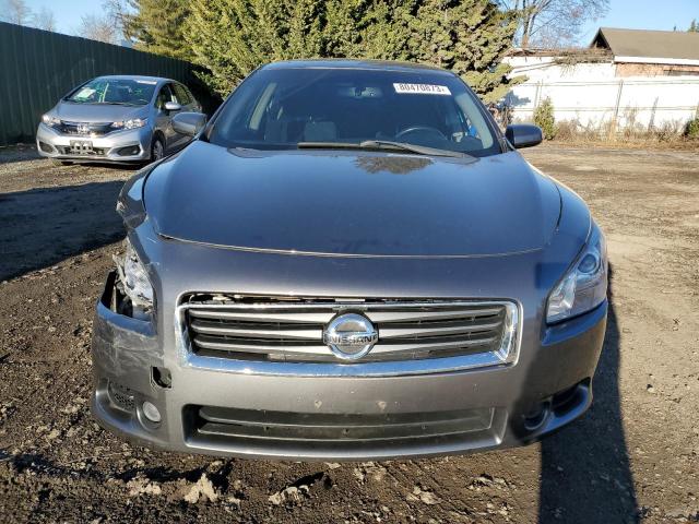 1N4AA5AP7EC495562 - 2014 NISSAN MAXIMA S GRAY photo 5