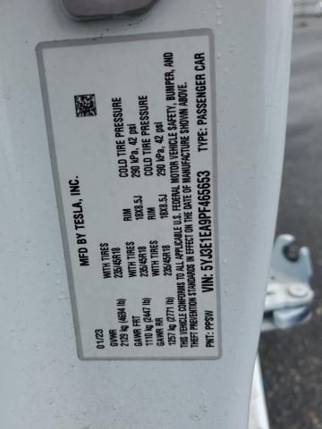 5YJ3E1EA9PF465653 - 2023 TESLA MODEL 3 Ağ foto 13