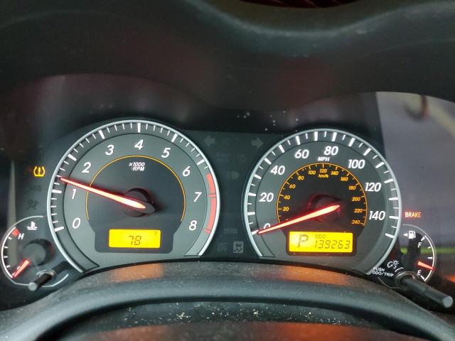 2T1BU4EE7AC378428 - 2010 TOYOTA COROLLA BASE BLUE photo 9