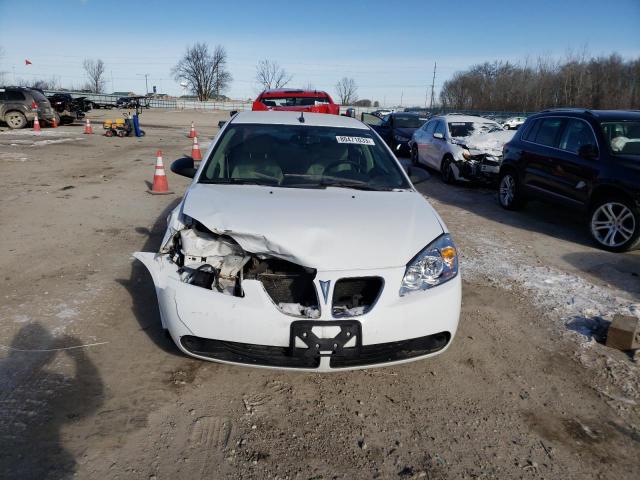 1G2ZG57B494147908 - 2009 PONTIAC G6 WHITE photo 5