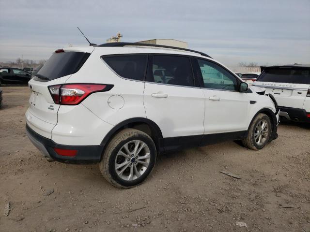 1FMCU0GD4HUE14733 - 2017 FORD ESCAPE SE WHITE photo 3