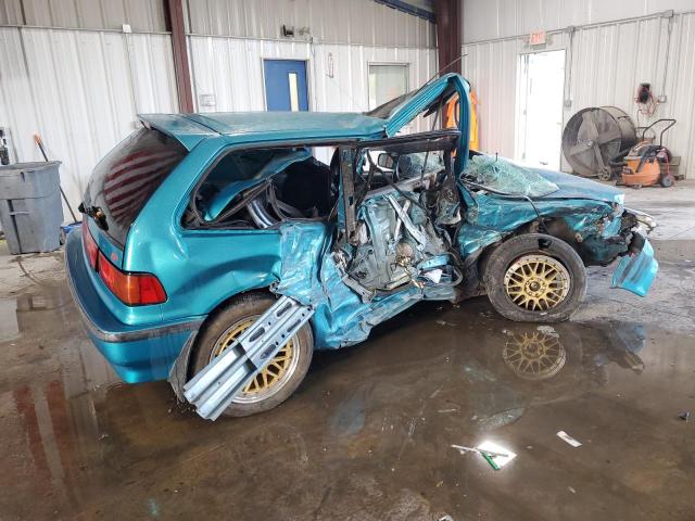 2HGED7369MH538265 - 1991 HONDA CIVIC SI BLUE photo 3
