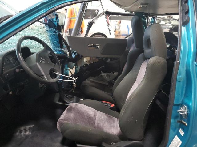 2HGED7369MH538265 - 1991 HONDA CIVIC SI BLUE photo 7