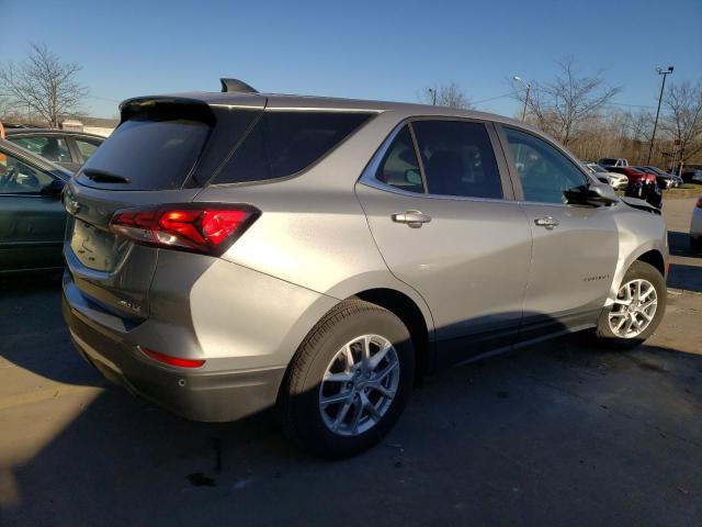 3GNAXTEG7PL241498 - 2023 CHEVROLET EQUINOX LT SILVER photo 3