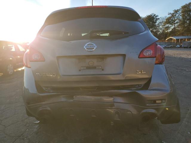 JN8AZ18U89W007560 - 2009 NISSAN MURANO S GRAY photo 6