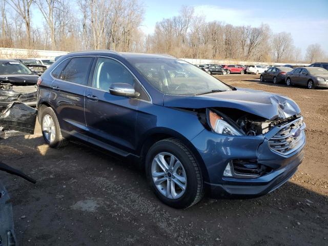 2FMPK4J97KBB09338 - 2019 FORD EDGE SEL BLUE photo 4