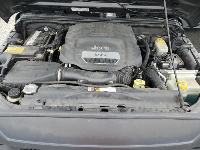 1C4HJWDG9EL113252 - 2014 JEEP WRANGLER U SPORT 黑色 照片 11