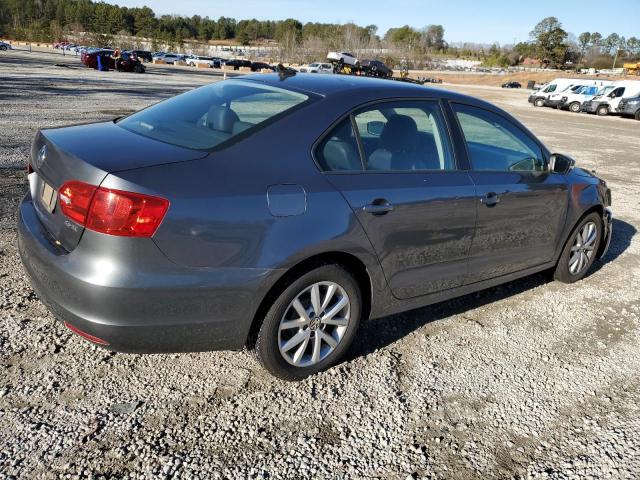 3VWBX7AJ6CM041557 - 2012 VOLKSWAGEN JETTA SE GRAY photo 3