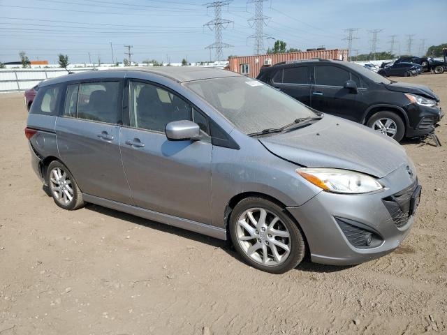 JM1CW2DL4C0133148 - 2012 MAZDA 5 银色 照片 4