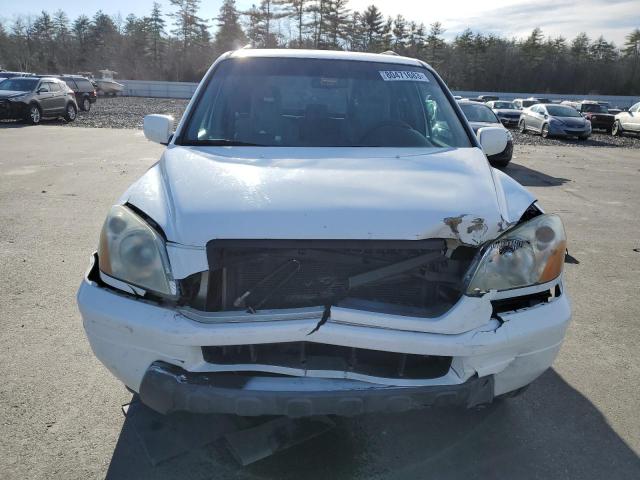 2HKYF18415H568136 - 2005 HONDA PILOT EX WHITE photo 5