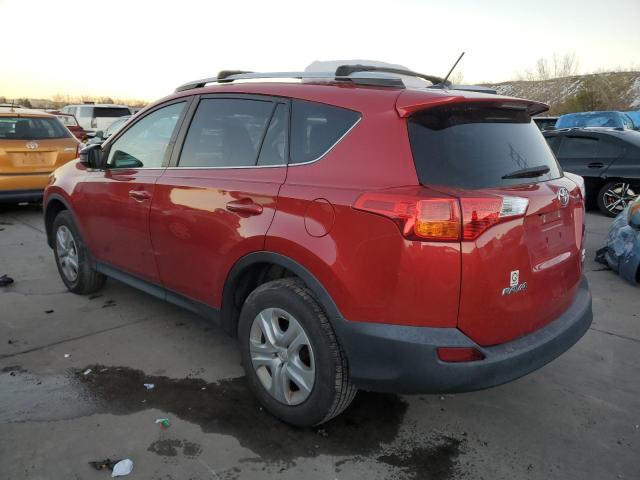 2T3BFREV3FW288147 - 2015 TOYOTA RAV4 LE MAROON photo 2