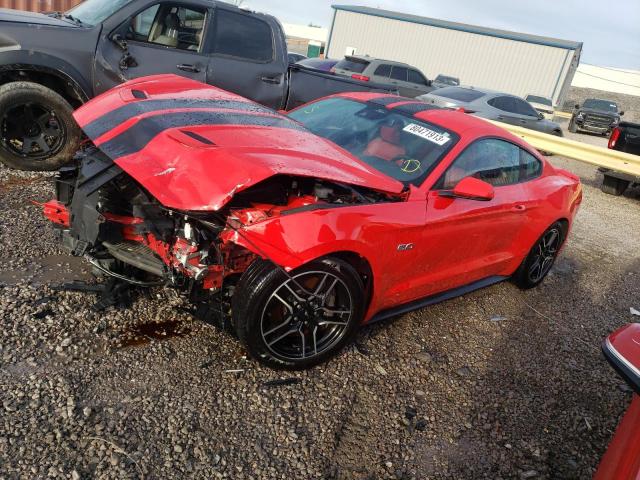 1FA6P8CF2M5150467 - 2021 FORD MUSTANG GT RED photo 1
