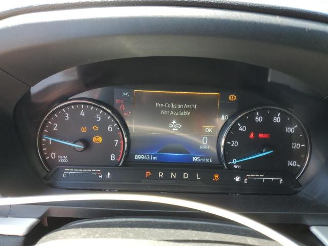 1FMSK7DH4MGB02406 - 2021 FORD EXPLORER XLT Սև լուսանկար 9