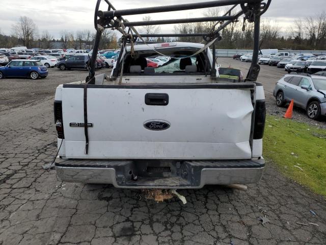 1FTRX14W15FB26475 - 2005 FORD F150 WHITE photo 6