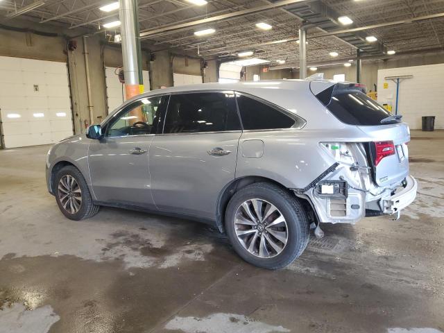 5FRYD4H4XGB016450 - 2016 ACURA MDX TECHNOLOGY ვერცხლისფერი ფოტო 2