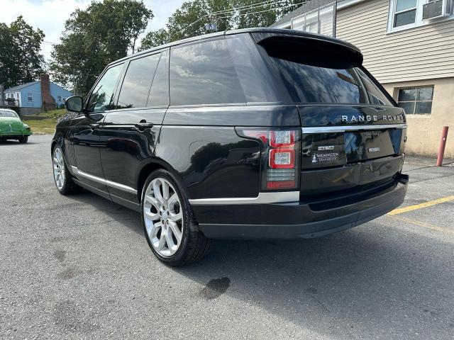 SALGS2FK1HA359756 - 2017 LAND ROVER RANGE ROVE HSE BLACK photo 2