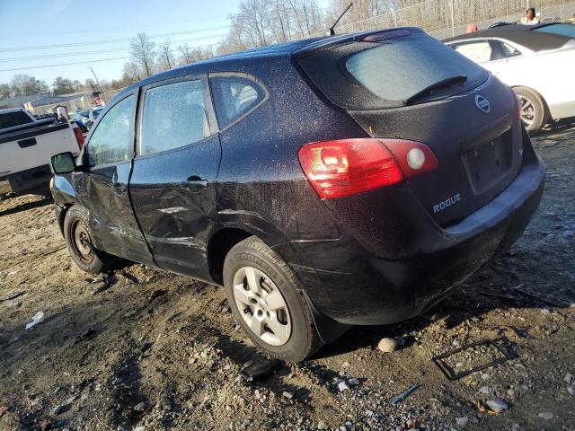 JN8AS58V18W410914 - 2008 NISSAN ROGUE S BLACK photo 2