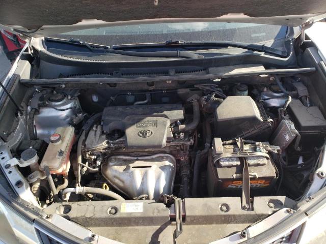 JTMWFREV5FD073996 - 2015 TOYOTA RAV4 XLE SILVER photo 12