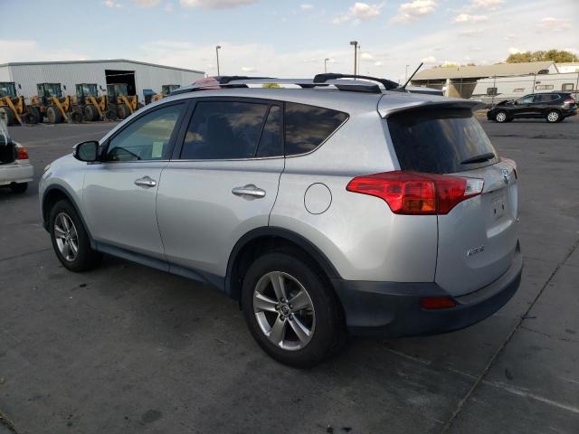 JTMWFREV5FD073996 - 2015 TOYOTA RAV4 XLE SILVER photo 2