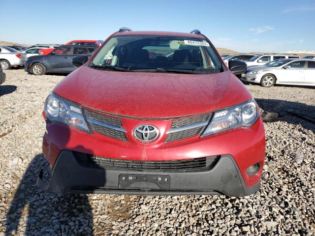 JTMBFREV3FJ032248 - 2015 TOYOTA RAV4 LE RED photo 5