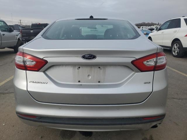 3FA6P0H7XDR158834 - 2013 FORD FUSION SE SILVER photo 6