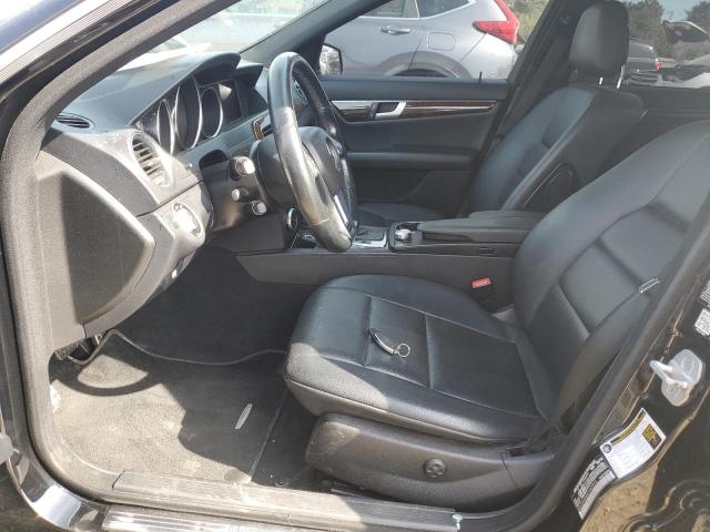 WDDGF8AB3EA965972 - 2014 MERCEDES-BENZ C 300 4MATIC BLACK photo 7