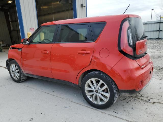 KNDJP3A58K7663032 - 2019 KIA SOUL + RED photo 2