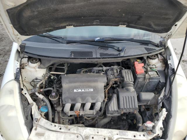 JHMGD38677S007733 - 2007 HONDA FIT S თეთრი ფოტო 11