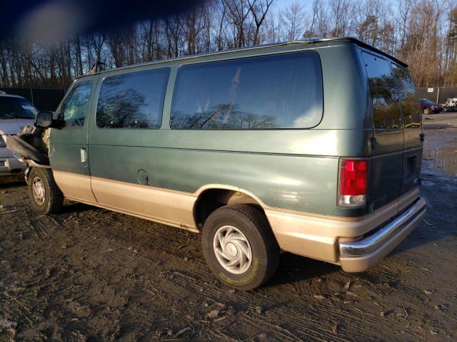 1FMEE11N6THA16714 - 1996 FORD ECONOLINE E150 GREEN photo 2