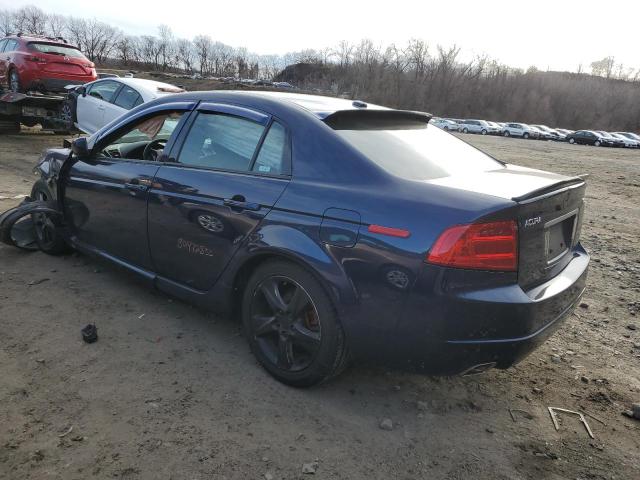 19UUA66208A025739 - 2008 ACURA TL BLUE photo 2