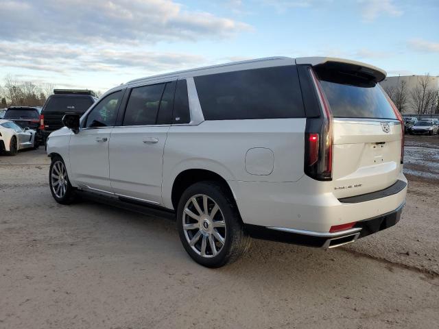 1GYS4MKL6MR321466 - 2021 CADILLAC ESCALADE ESV PREMIUM LUXURY PLATINUM WHITE photo 2