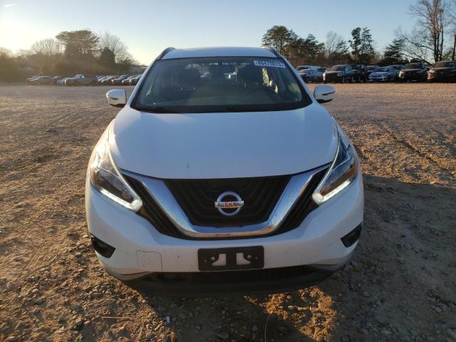 5N1AZ2MH1JN162211 - 2018 NISSAN MURANO S WHITE photo 5