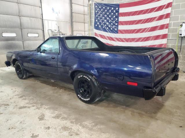 9H47F160932 - 1979 FORD RANCHERO BLUE photo 2