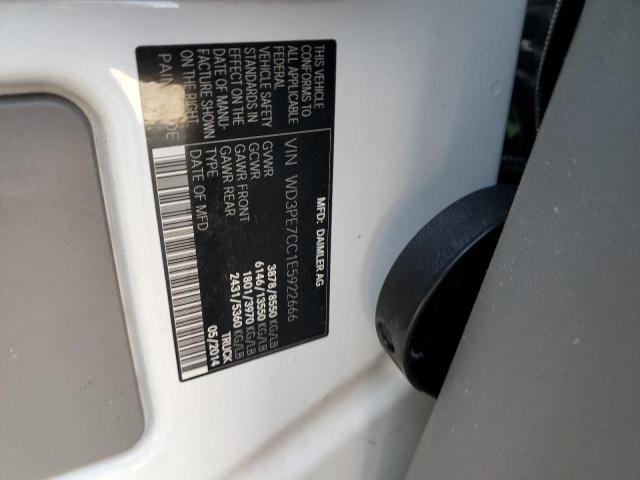 WD3PE7CC1E5922666 - 2014 MERCEDES-BENZ SPRINTER 2500 白色 照片 14
