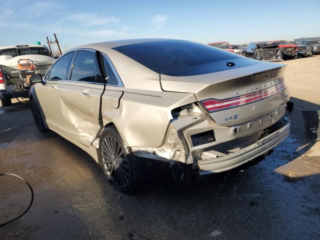 3LN6L5E96HR648679 - 2017 LINCOLN MKZ RESERVE ოქროსფერი ფოტო 2