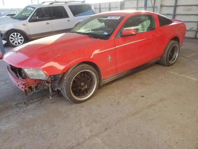 1ZVBP8AM6C5214595 - 2012 FORD MUSTANG RED photo 1