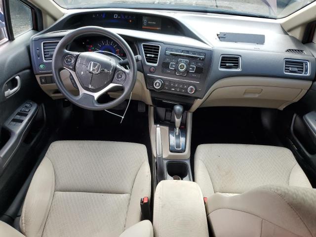 19XFB2F52FE215723 - 2015 HONDA CIVIC LX BURGUNDY photo 8