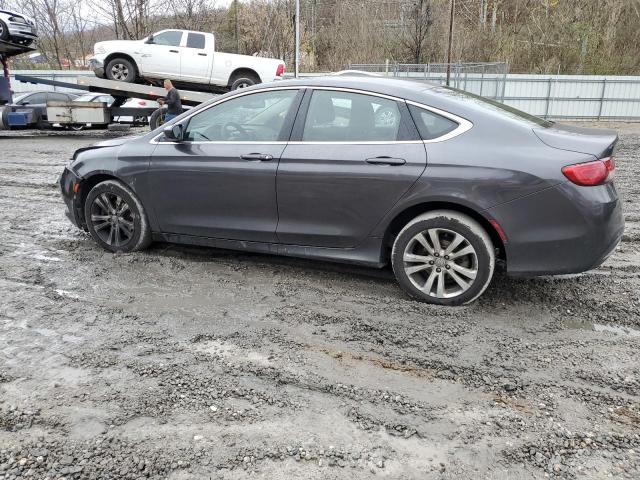 1C3CCCAB6GN158883 - 2016 CHRYSLER 200 LIMITED GRAY photo 2