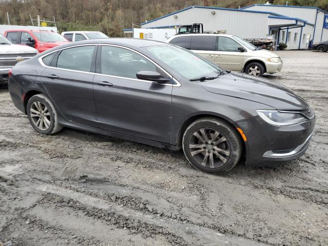 1C3CCCAB6GN158883 - 2016 CHRYSLER 200 LIMITED GRAY photo 4