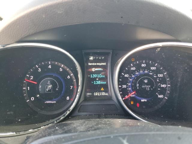 5XYZW4LA9FG275404 - 2015 HYUNDAI SANTA FE SPORT GRAY photo 9