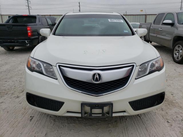 5J8TB4H32EL010792 - 2014 ACURA RDX WHITE photo 5