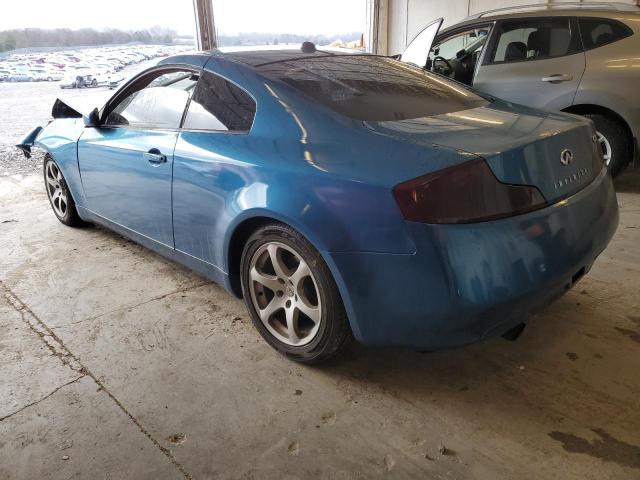 JNKCV54E53M208310 - 2003 INFINITI G35 BLUE photo 2