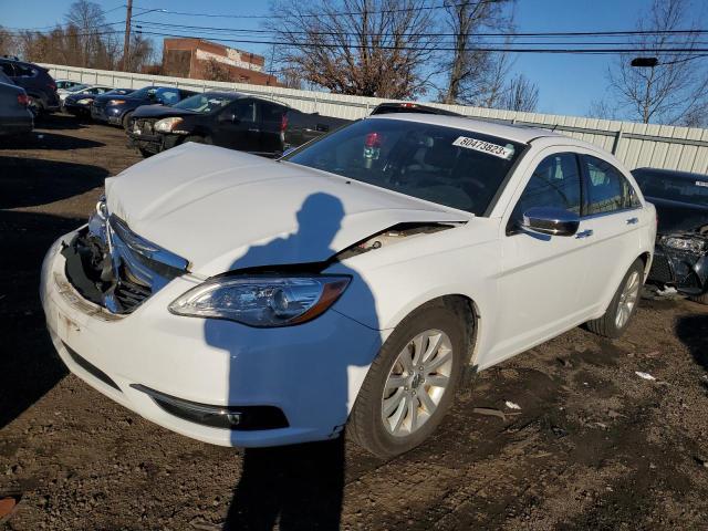 1C3CCBCG2EN172957 - 2014 CHRYSLER 200 LIMITED WHITE photo 1