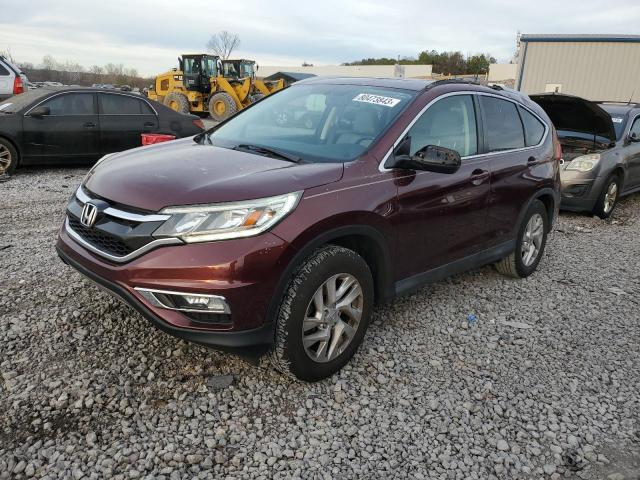 2HKRM3H70FH515879 - 2015 HONDA CR-V EXL BURGUNDY photo 1