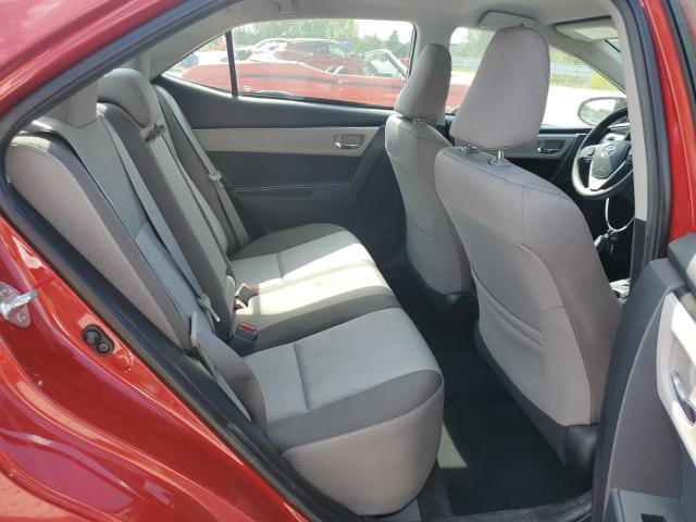 2T1BURHE0JC062426 - 2018 TOYOTA COROLLA L RED photo 10