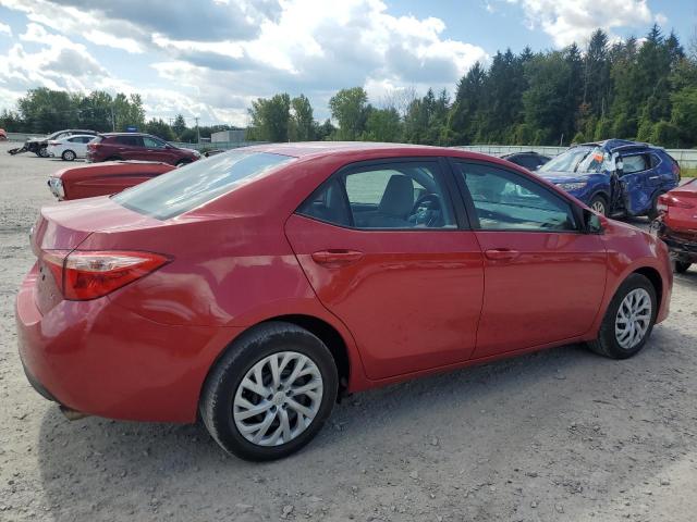 2T1BURHE0JC062426 - 2018 TOYOTA COROLLA L RED photo 3