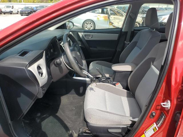 2T1BURHE0JC062426 - 2018 TOYOTA COROLLA L RED photo 7